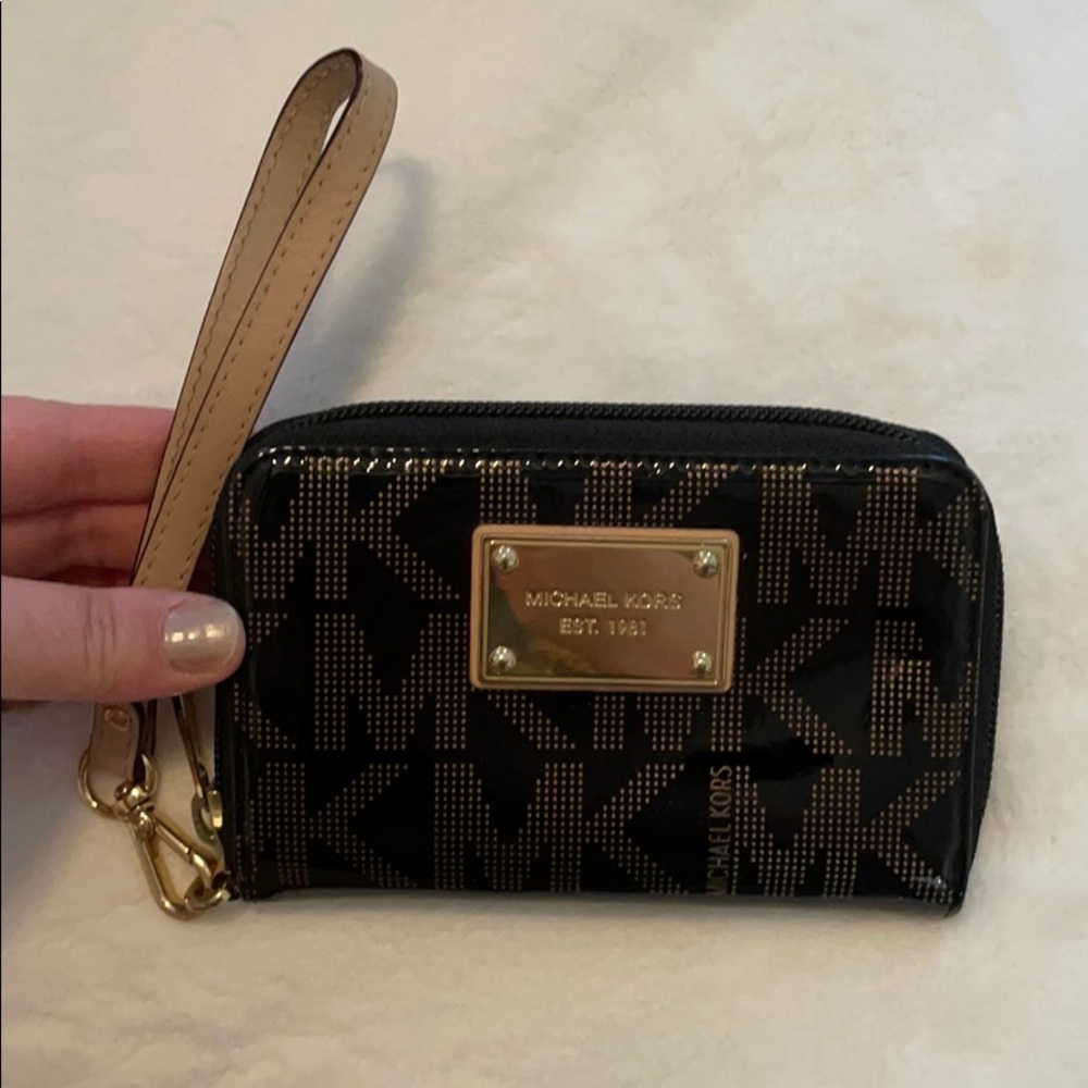 MK wallet wristlet
